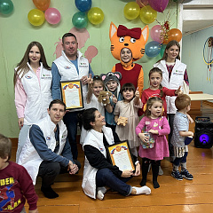 Благотворительный праздник для детей Благодатновского детского сада